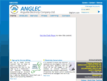 Tablet Screenshot of anglec.com
